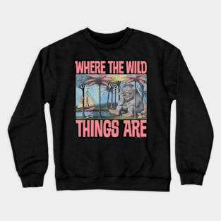 Where The Wild Things Are Cover Crewneck Sweatshirt